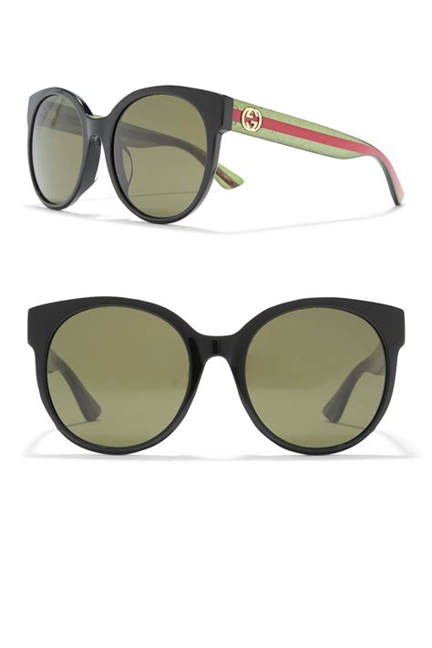 gucci 2266 s sunglasses|Gucci 56mm round sunglasses.